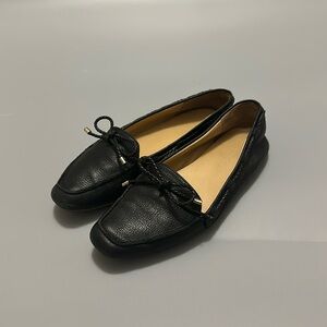 Talbots Black Leather Loafers SIZE 7